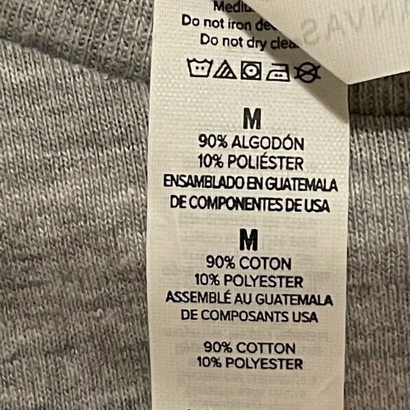 No Spring Break 2021 Washington University Gray Tee Size Medium - Picture 3 of 5